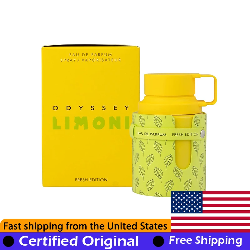 

Armaf Odyssey Limoni Fresh Eau de Parfum Spray Limited Edition 3.4 Oz Natural Lasting Citrus Pheromones Cologne Perfume 100 ML
