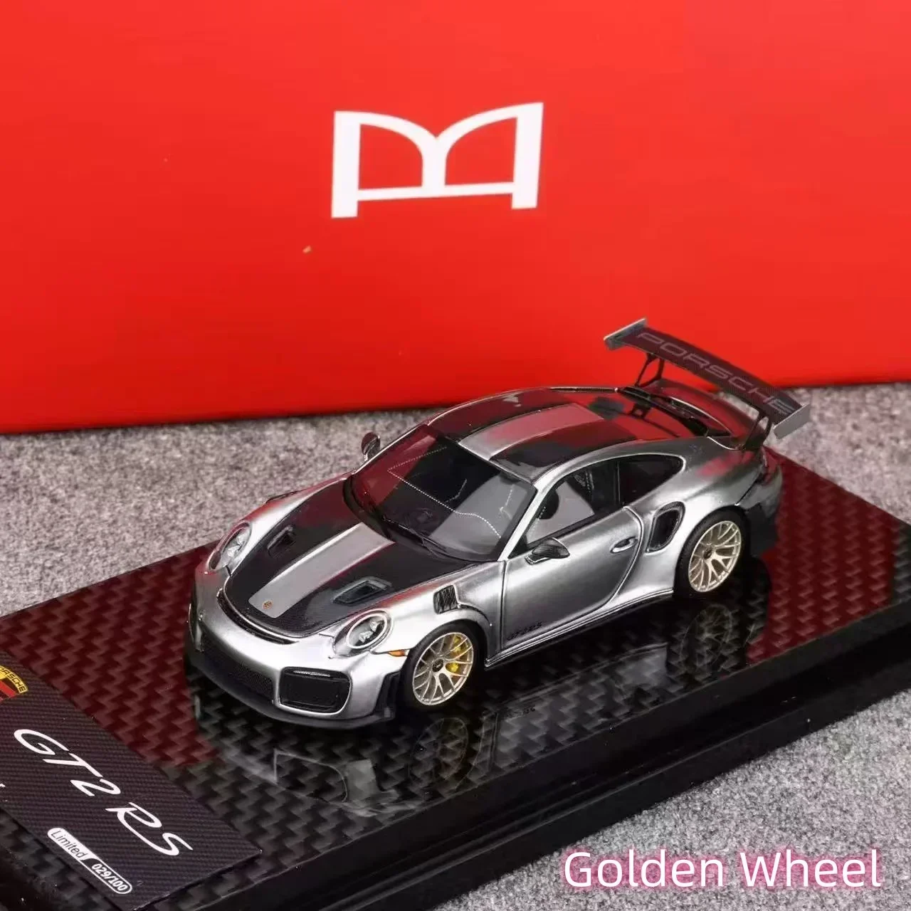 DMH 1/64　ポルシェ 911(991) GT2 RS 1:64 Aircooled x DMH co-signed the new custom 911 GT2 RS resin