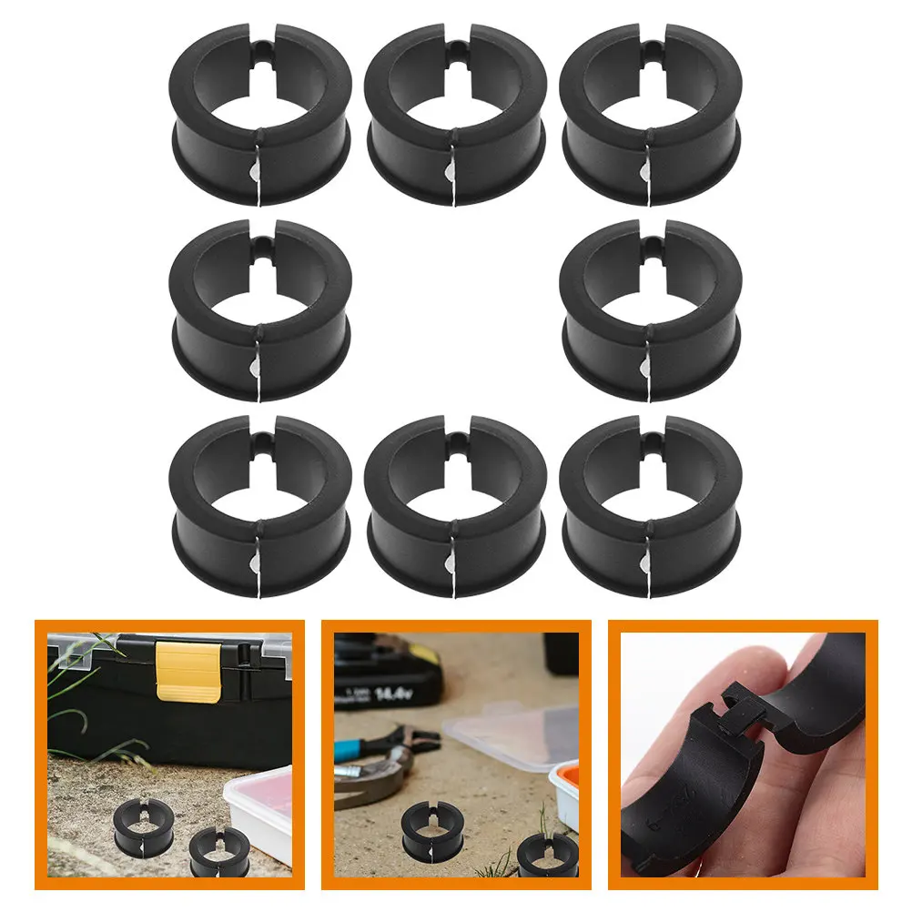 

Набор из 8 силиконовых прокладок для велосипедных рулей: прочные, гибкие, маленькие, для крепления на руль, стабильной фиксации, велосипедные шайбы