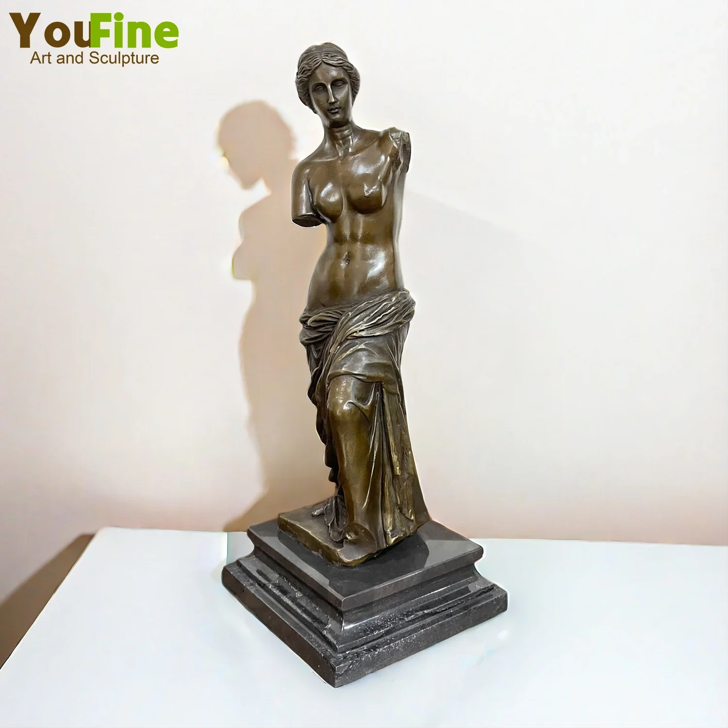 Bronze Venus Sculpture Bronze Venus Statue Greek Roman Mythology Figure For Home Hotel Decoration Ornament Famous Bronze Crafts