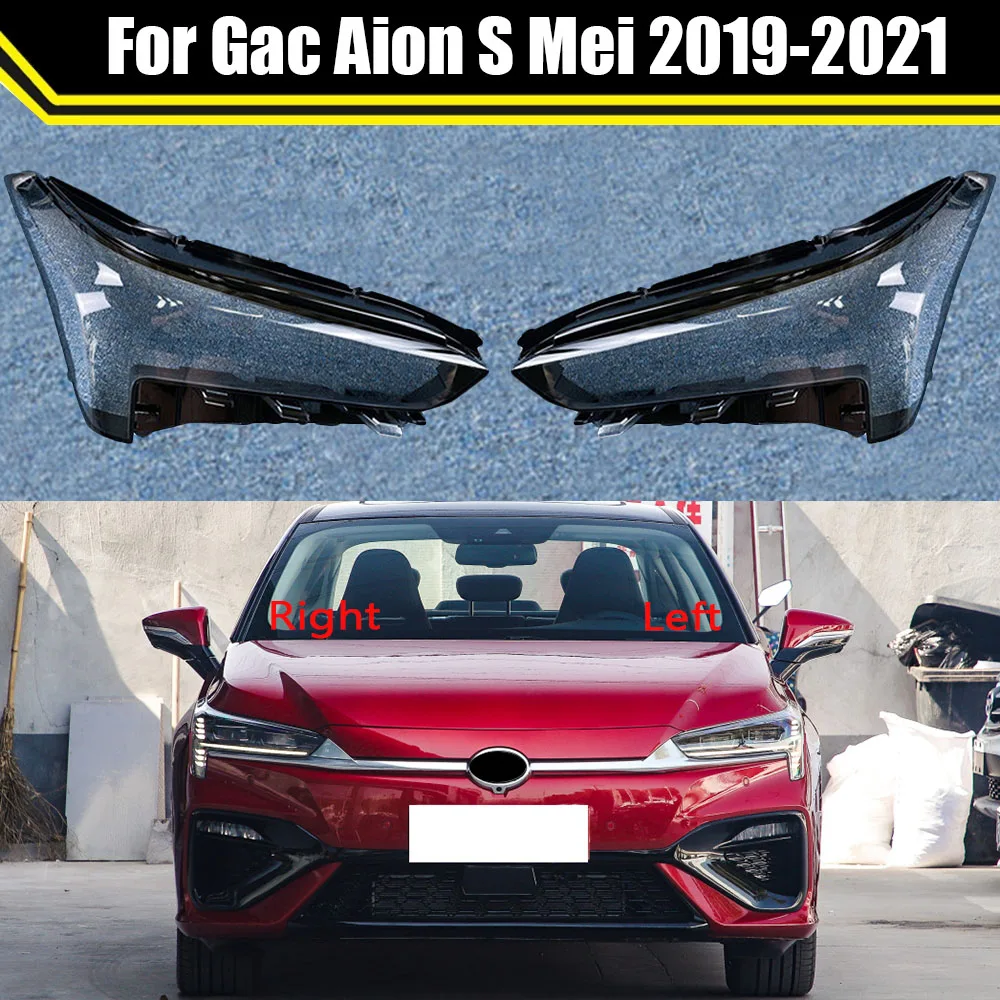 

Car Front Headlight Cover Auto Headlamp Shell Transparent Lampcover For Gac Aion S Mei 2019 2020 Auto Lens Glass Lampshade Case