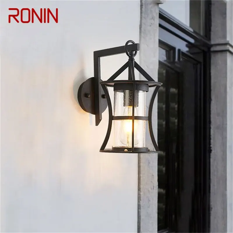 

·RONIN Outdoor Classical Wall Lamp LED Light Waterproof IP65 Sconces For Home Porch Villa Decoration