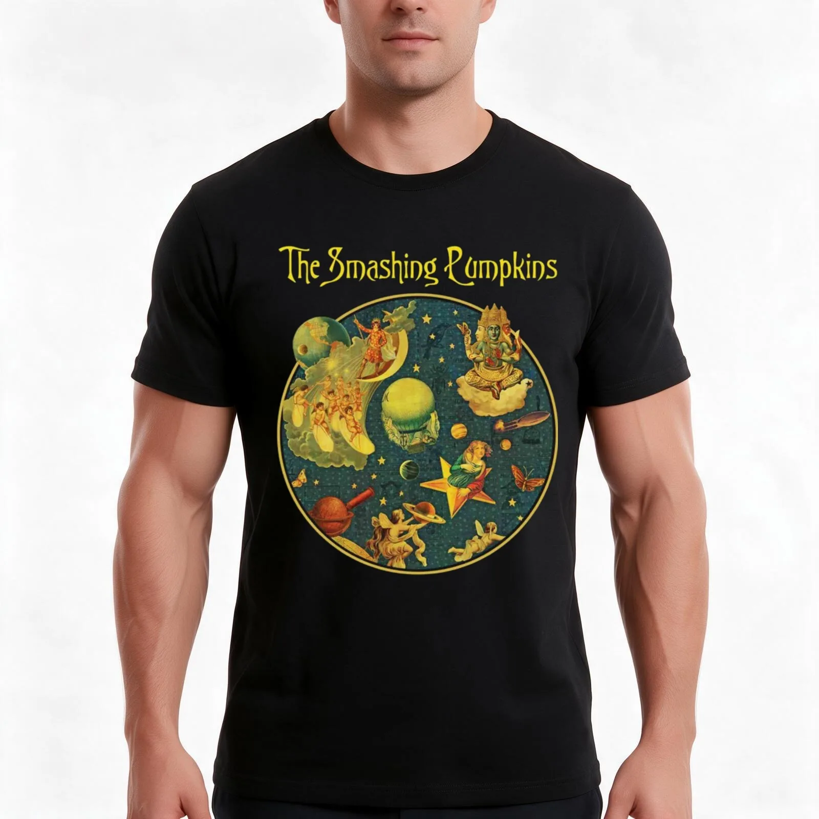 The smashing T-Shirt, Summer Casual Cotton Tee, Oversized Streetwear Tops, Vintage Graphic Print, Loose Fit Short Sleeve