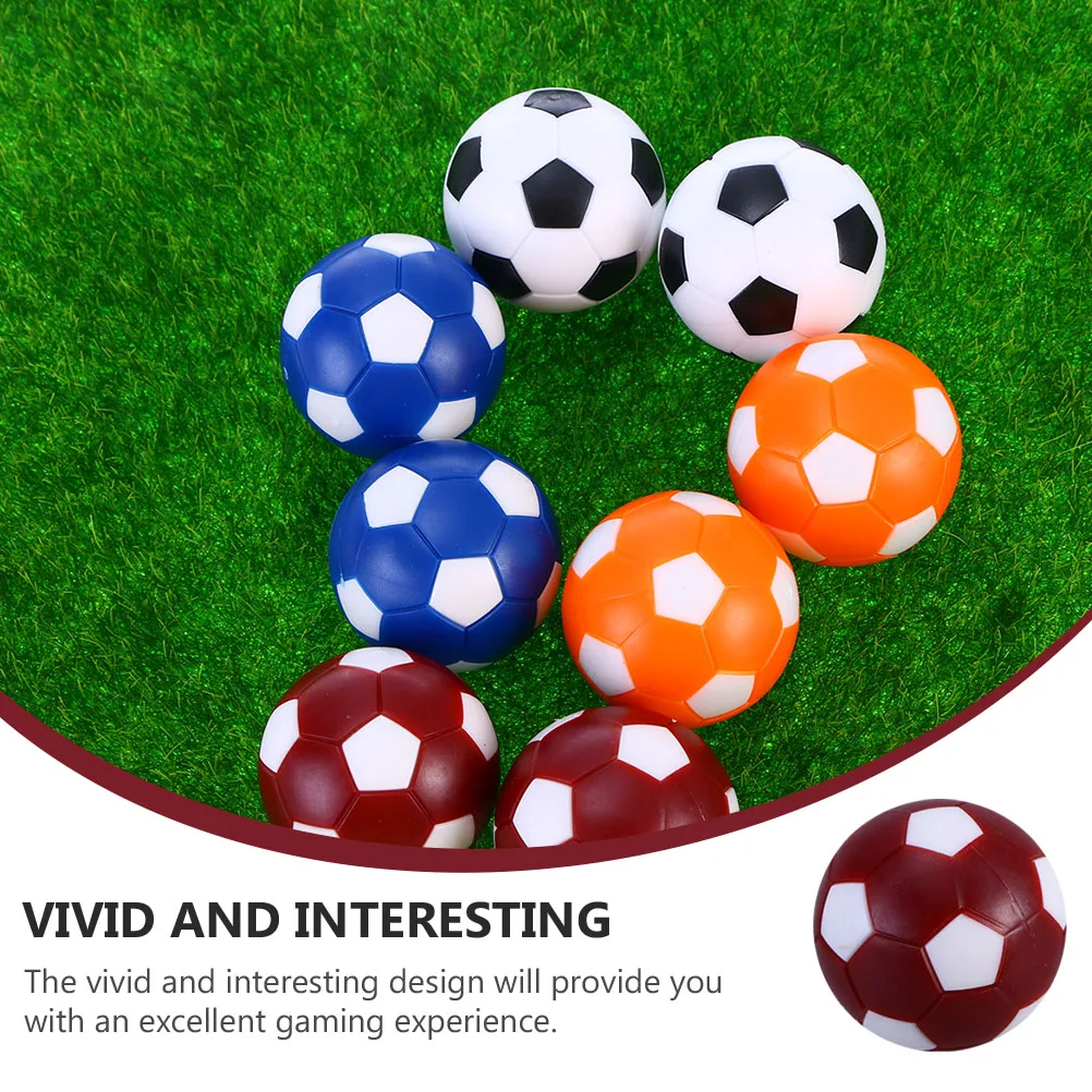 

16Pcs 36mm Plastic Foosballs Safe and Exquisite Table Soccer Replacement Balls Plastic Balls Foosball Replacement