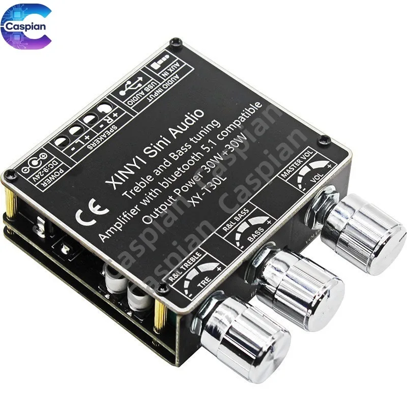 

0 Stereo Bluetooth Digital Amplifier Board with USB SD Card Support WAV FLAC APE MP3 Decoder Module