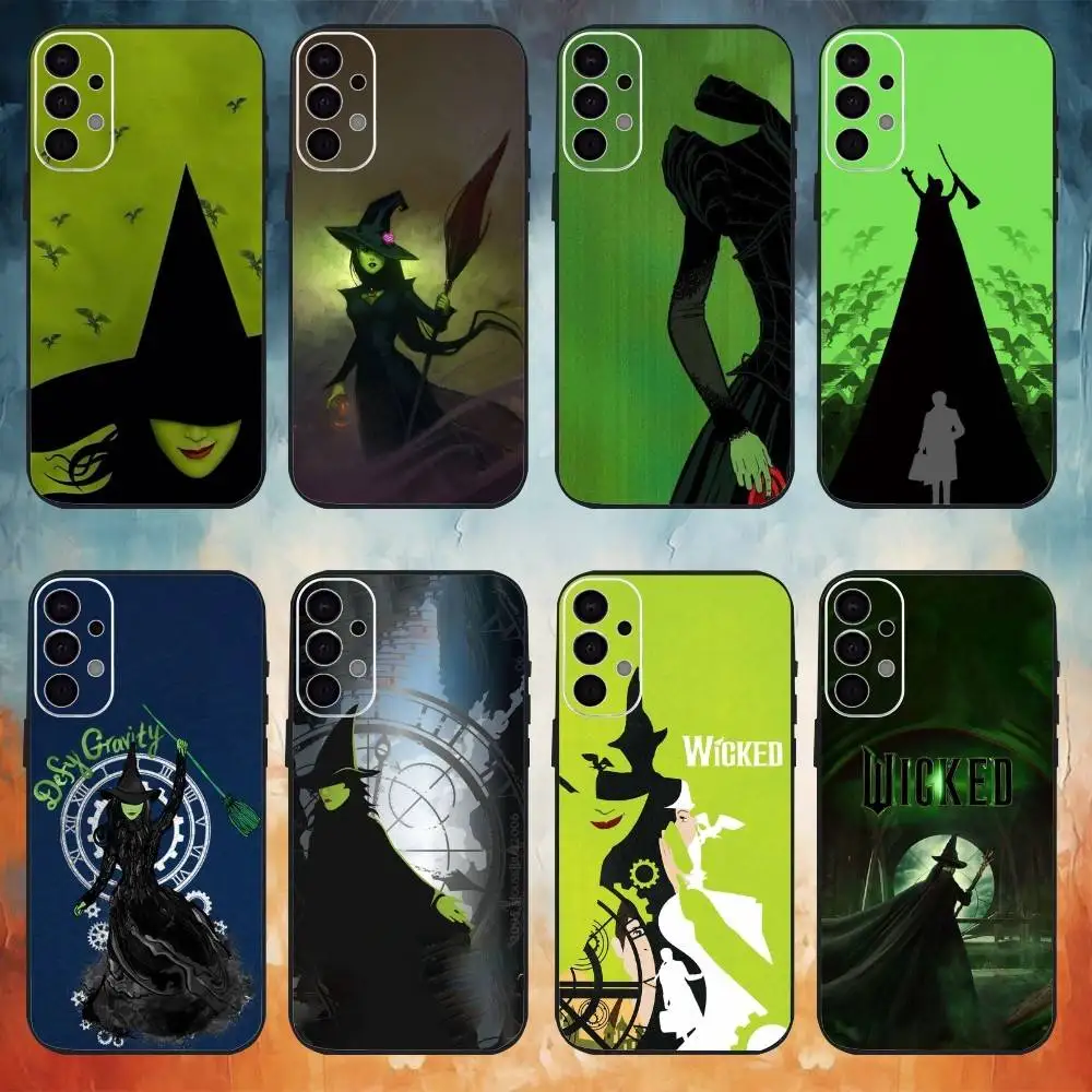 

W-wicked M-musica Phone Case For Samsung S25,S24,S21,S22,S23,S30,Ultra,S20,Plus,Fe,Note,10,9,5G Black Cover