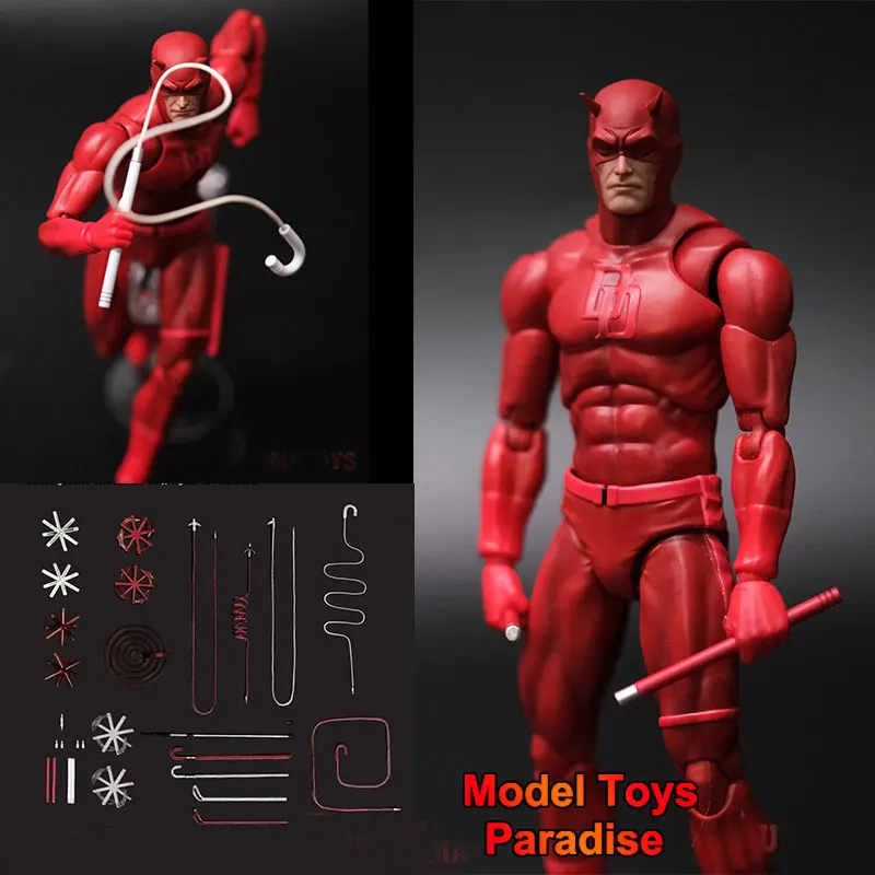 

{No Figure} LUMATOYS LT01 1/12 Scale Daredevil Soldier Ultimate Ver. Special Effect Equip Accessories Fit 6'' Action Figure Body