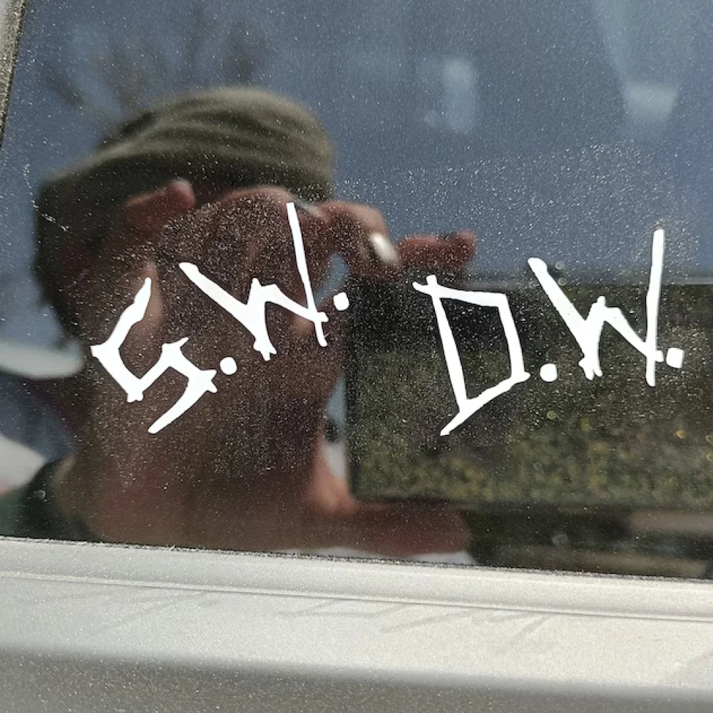 Übernatürliches S.W. D.W Initialen-Vinylaufkleber, Sam Dean Winchester Aufkleber für Auto, Laptop, Auto-Tuning-Dekoration