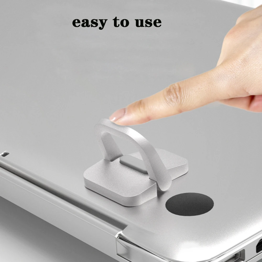 Mini Tragbare Beine Laptop Ständer Für Computer Tastatur Halter Laptop Steht Für Macbook Huawei Xiaomi Notebook Aluminium Unterstützung – Detail 9