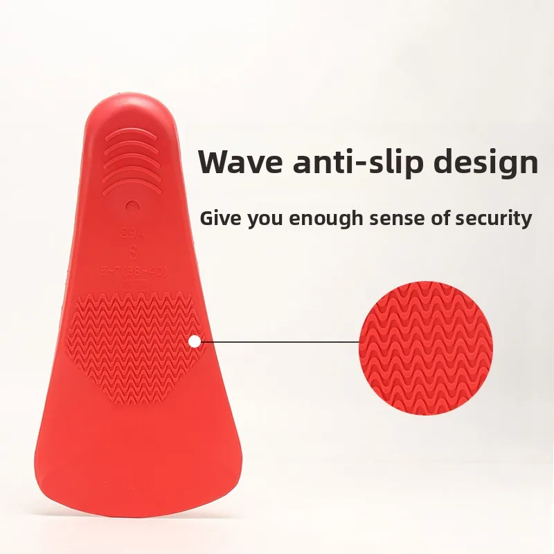 زعانف مطاطية قصيرة للتدريب على السباحة للفريق الاحترافي، ضفادع غطس البط #3