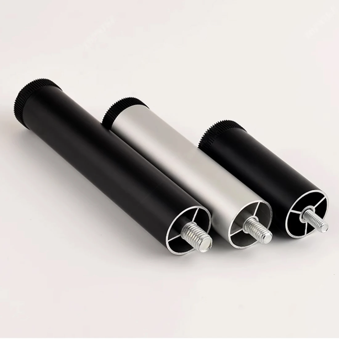 M8 ~ M10 1 قطعة أثاث قابل للتعديل الساق سبائك الألومنيوم أرجل الطاولة لخزانة التلفزيون ، خزانة ، أقدام غسالة الثلاجة المرتفعة #3