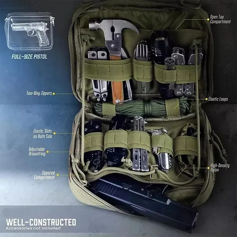 Tactical molle Sundry bag Storage Outside the house portable first aid kit Large medical kit multi-function kit