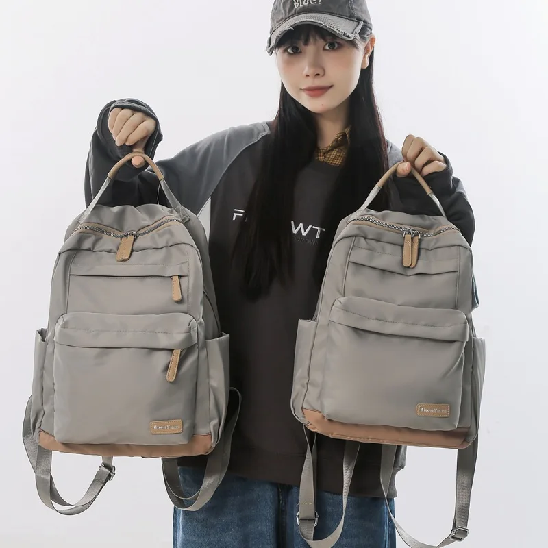 

Рюкзак, рюкзак большой вместимости, женская дорожная сумка, новая сумка для компьютера, легкий студенческий рюкзак из ткани Оксфорд для поездок на работу.