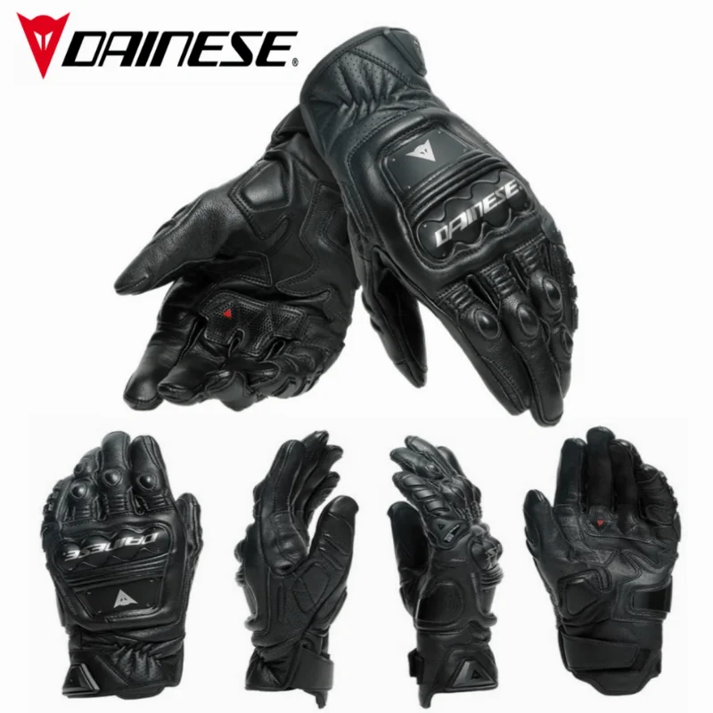 

Новинка Dainese 4-тактные кожаные перчатки для мотоцикла с сенсорным экраном 2 дюйма DAINESE гоночные перчатки для вождения мотоцикла перчатки из овчины