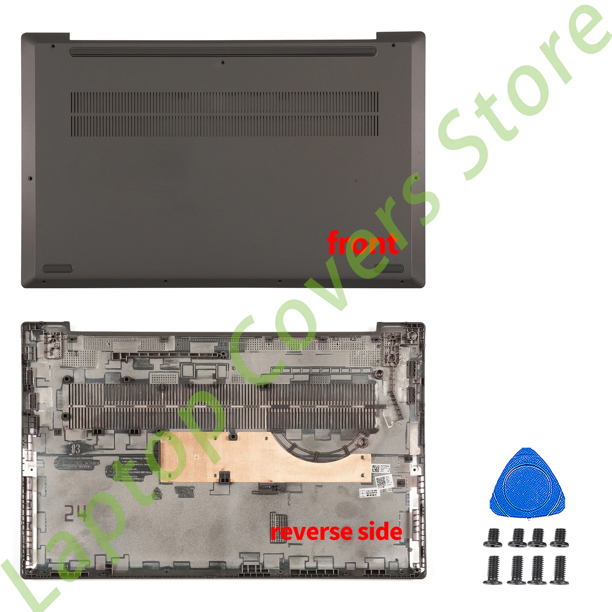 Imagem -05 - Dobradiças da Moldura Frontal para Tampa Traseira Lcd Plamrest Substituição Inferior 15.6 Polegada Apto para Ideapad 15iil05 15are05 15itl05 2023 2023 Novo