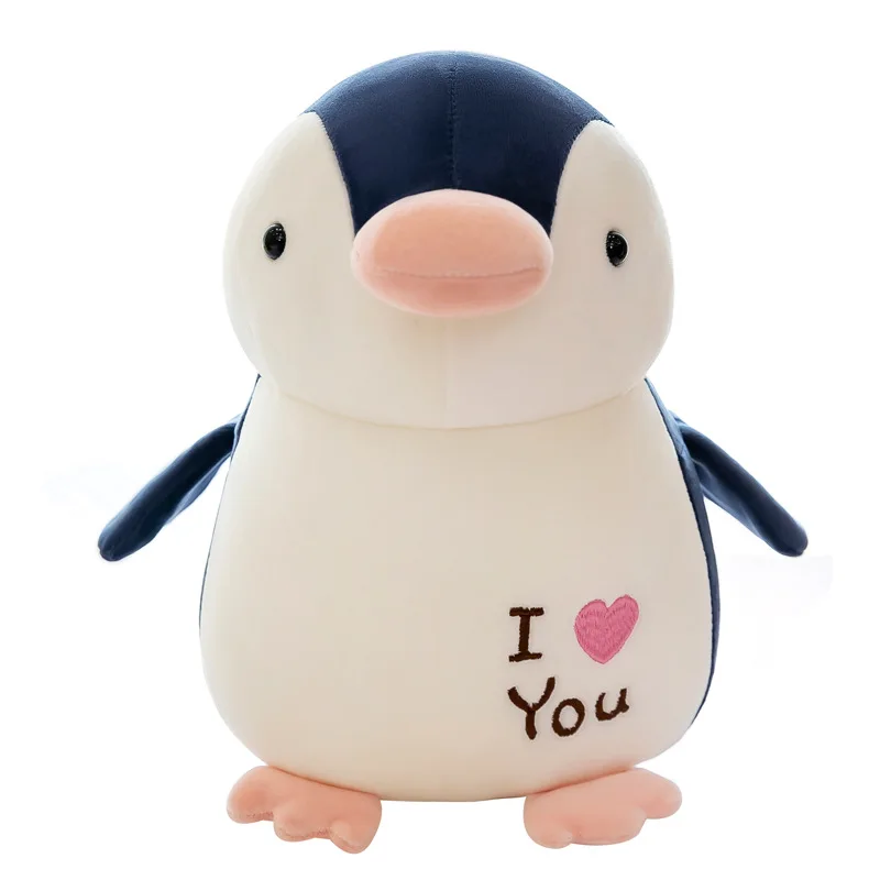 

25cm Cartoon Penguin Animal Cute Doll Plush Toy Stuffed PP Cotton Plushie for Girls Kids Room Decor Creative Pillow Lovers Gifts