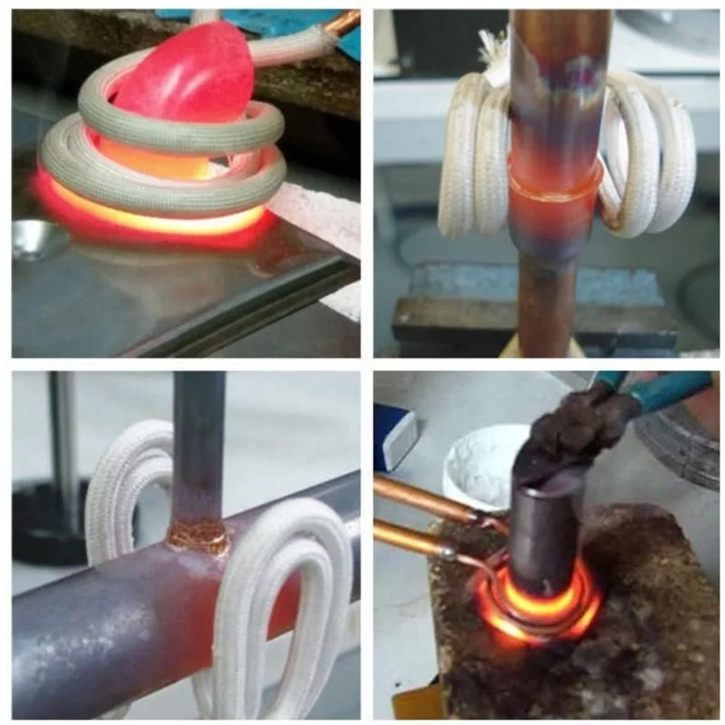 

Handheld Induction Heater With 3-10M Flexible Cable For Welding And Brazing Different Metals Copper Tubes Rods Air Conditioning