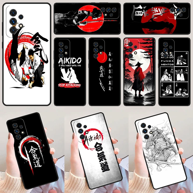 Aikido Coque For Samsung Galaxy A52 A72 A73 A20e A21S A50 A70 A11 A12 A42 A31 A40 A51 A71 A32 A80 A91 Phone Case Cover