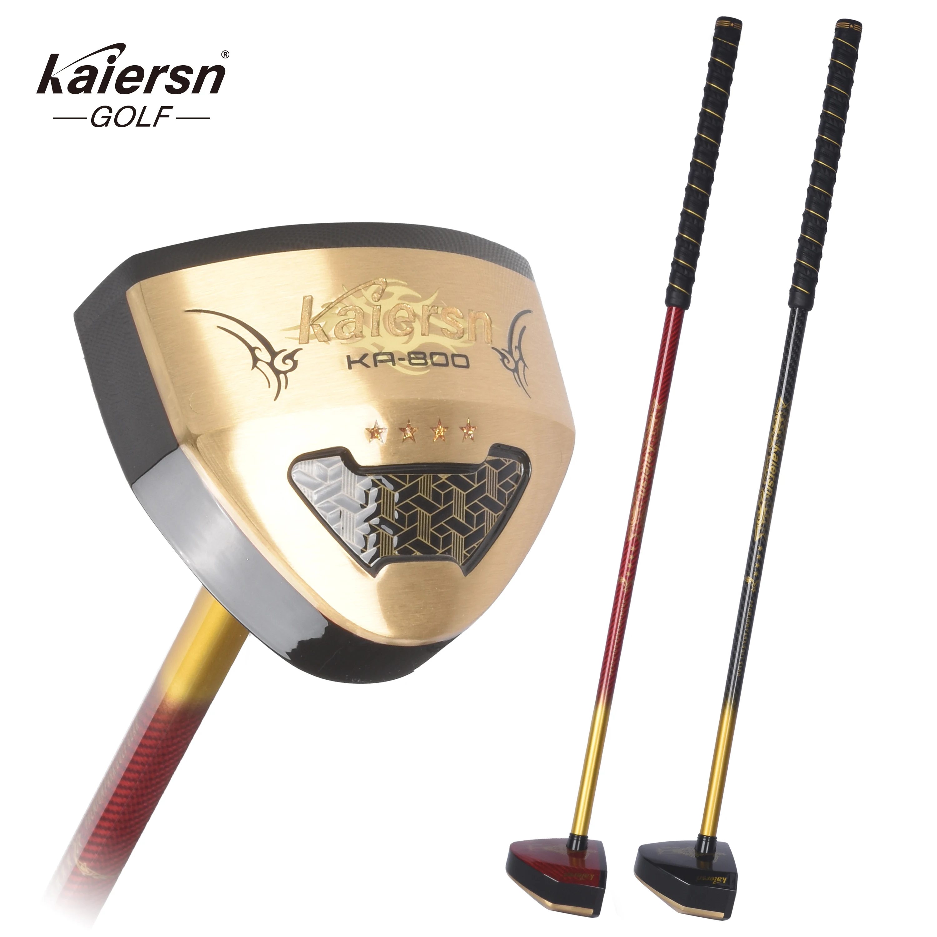 

Kaiersn Park Golf Club – Sapele Wood Head & Carbon Fiber Shaft, Lightweight Swing Training Golf Club