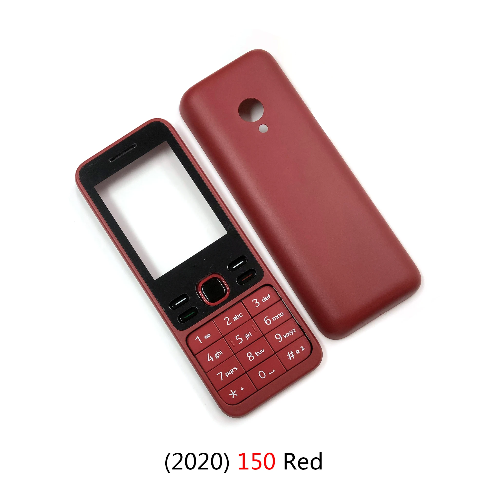 For Nokia 125 4G Mobile Phone Housing 2020 150 4G Case battery Back door cover Keyboard Full Complete