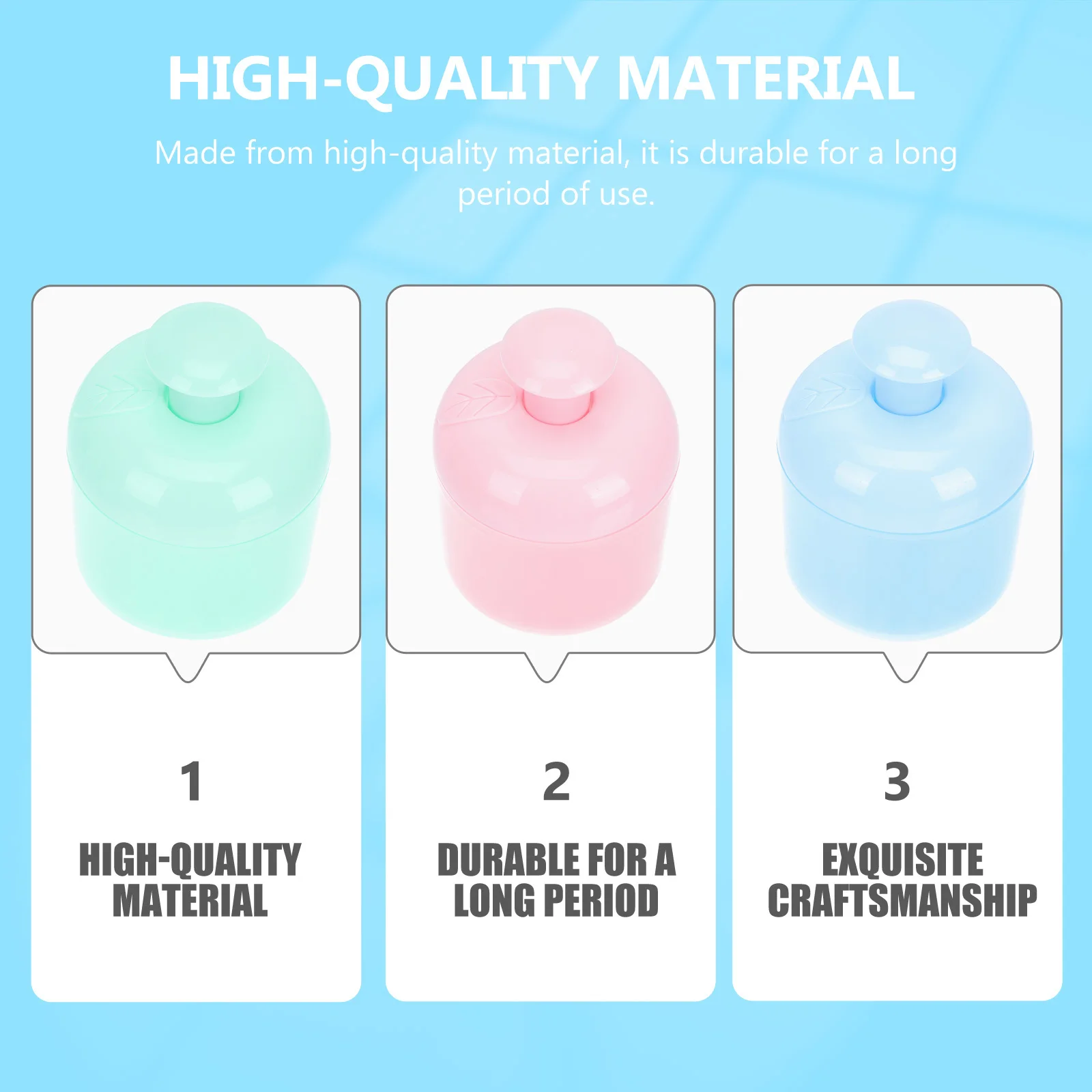 

3pcs Facial Portable Bottles Eco-Friendly Simple Cleansing Gels Bubbler Compact Foaming Bottle For Travel Face Wash
