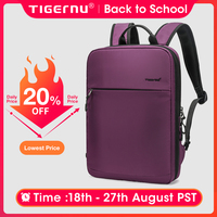Tigernu New Multifunctional Women Backpacks Light Weight Female Laptop Bags Expandable Business Trip For Women School mochilas