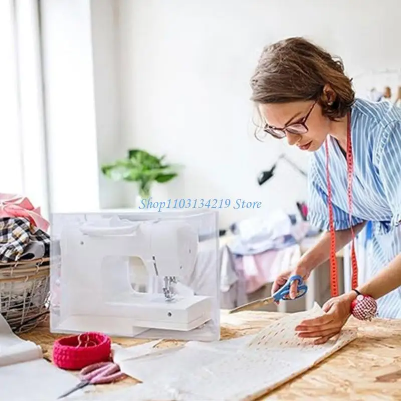 N5KC Household Sewing Machine Dust Cover for Storage, Daily Machine Cover for Craft Use, Sewing Tables, and Resting Time Between