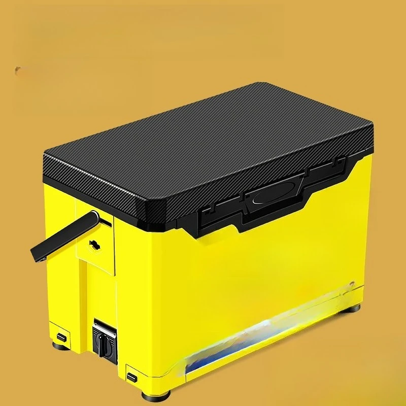 

Multi functional, ultra light, ultra hard, full set of box, thick platform fishing box that can be used for sitting