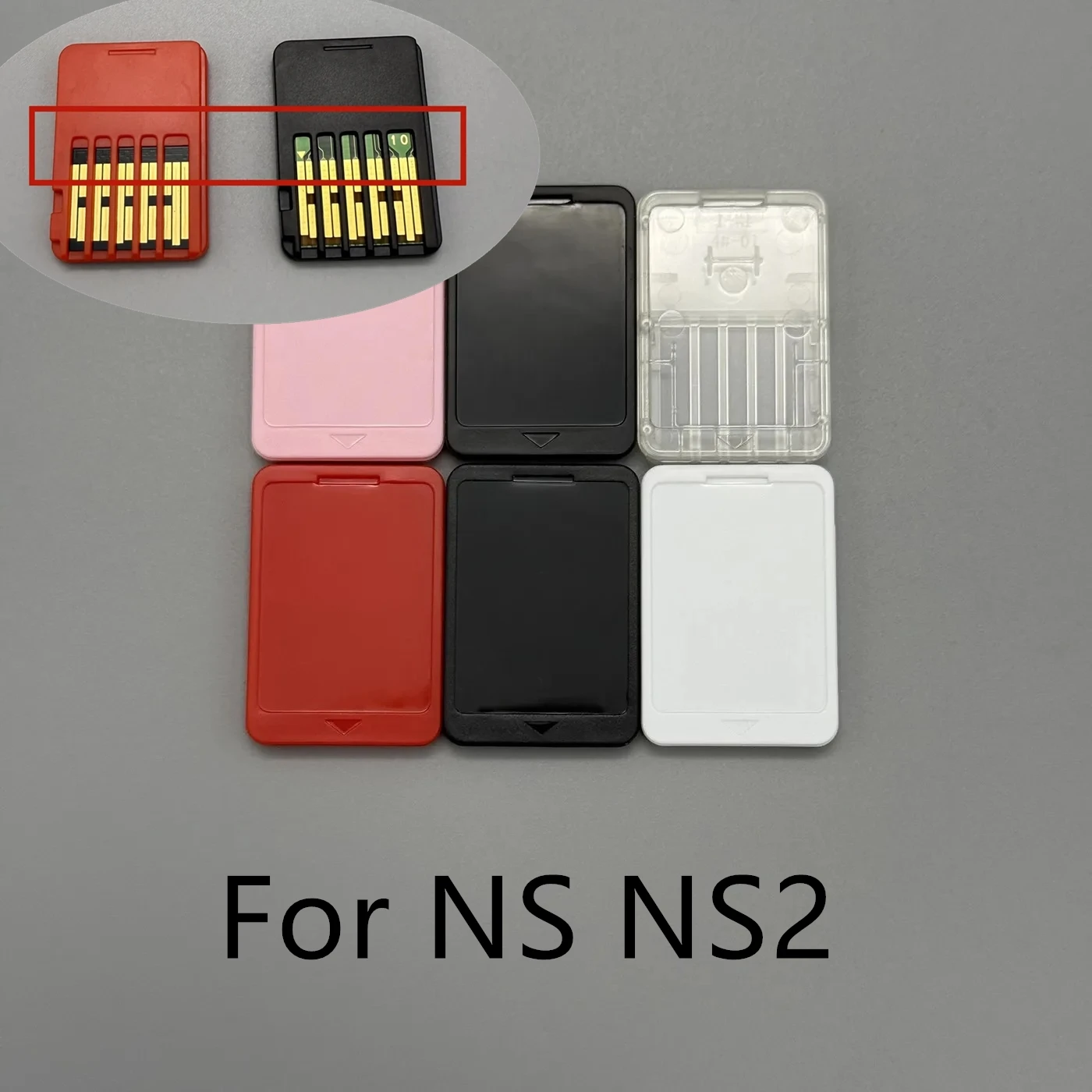 Obudowa zamienna do karty gier NS NS2, wybierz właściwy model: wersja z chipem lub wersja z PCB.