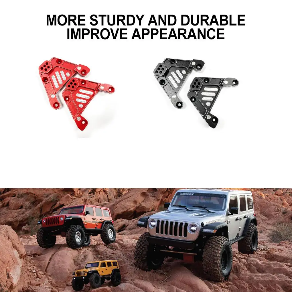 1/6 Aluminum Alloy Adjustable Rear Shock Tower For SCX6 RC Car Part RC Car Accessories Replacement Parts view 2