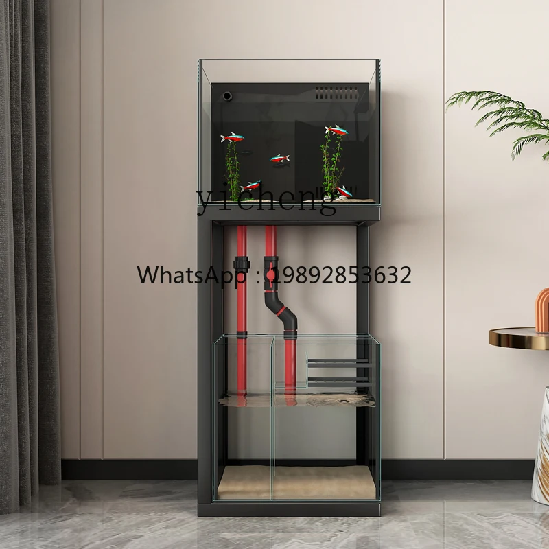 J1 fish tank special shelf base metal stainless steel bracket living room bottom cabinet