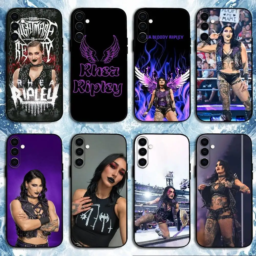 

Rhea Ripley Phone Case For Samsung Galaxy A73,A72,A71,A70,A53,A52,A51,Others Soft Black Shell