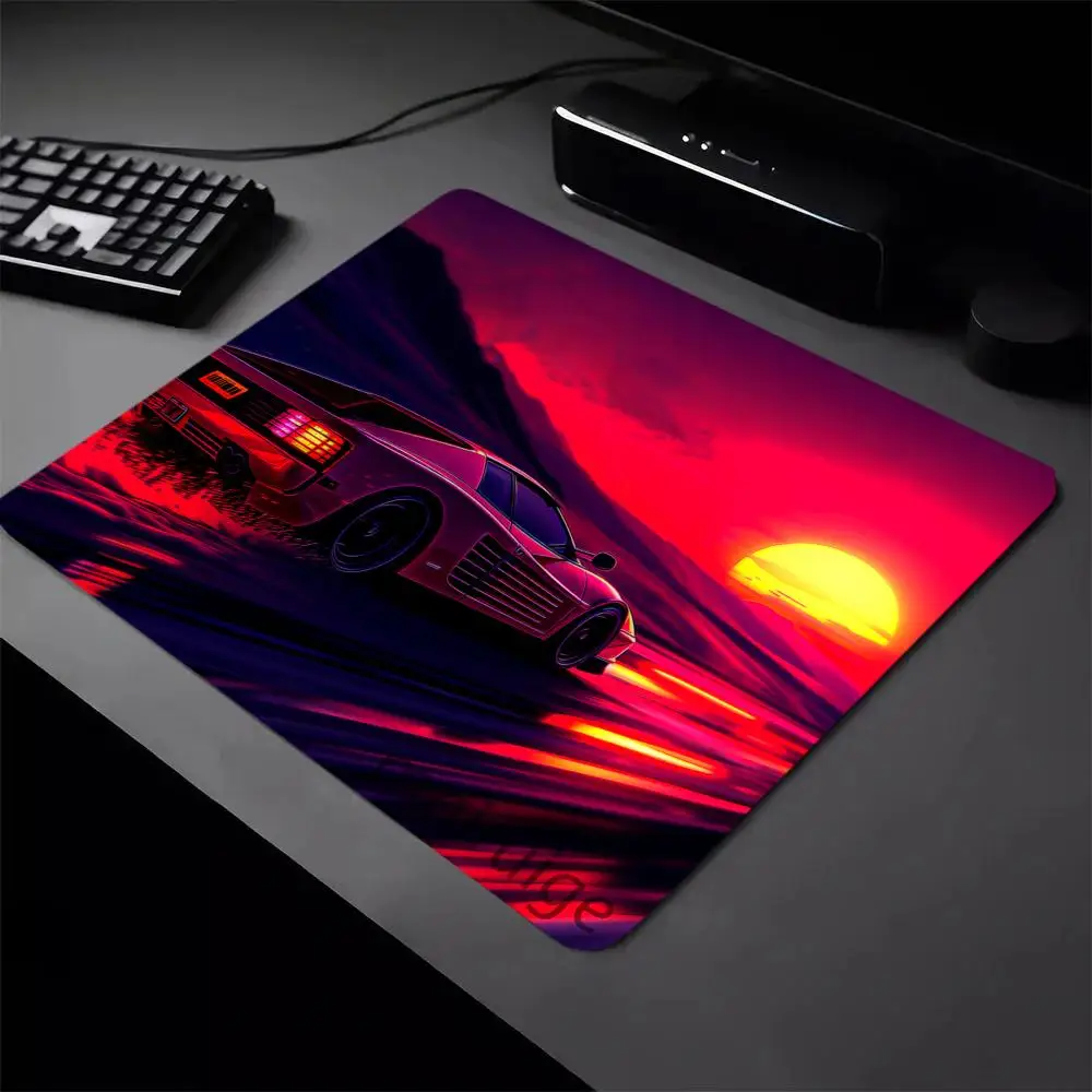 

Cool Car Art Mouse Pad 40X45 Large Square Computer Office Game Table Mats Rubber Anti-slip Mousepads 22x18 Small Decor Desk Pads