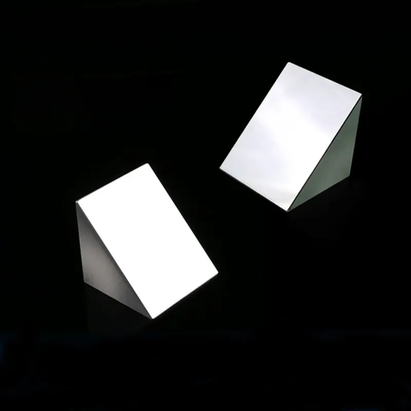 2-15mm Right Angle Prism Optical Glass 90° Reflector Beam Steering BK7 K9 for Telescope Microscope Laser 2pcs