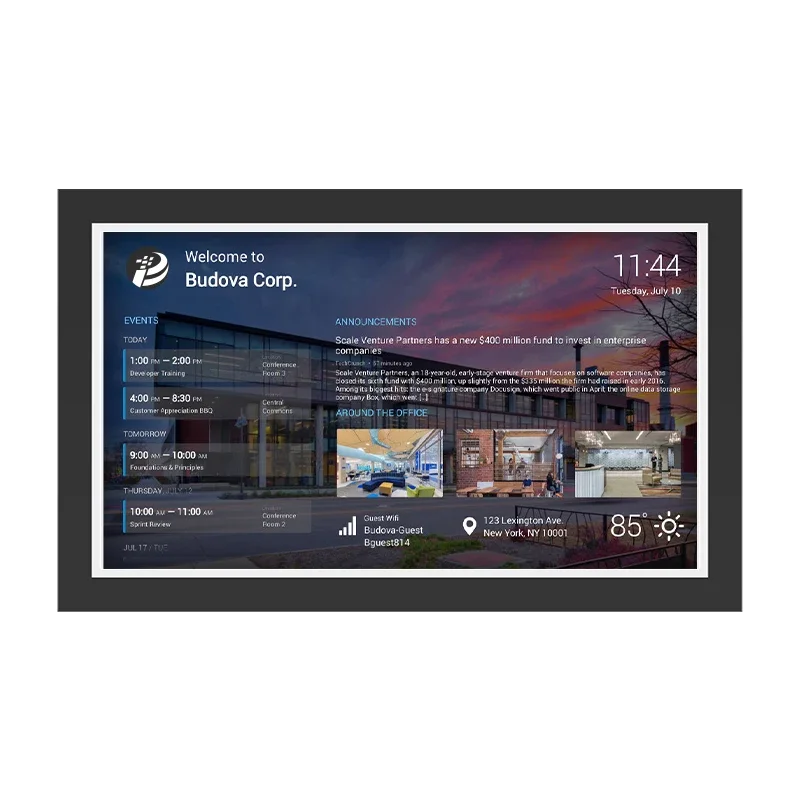 

2024 Quality Certification Mu-MIMO In WiFi6 Digital Signage And Displays Kiosk RK3568 Digital Signage Tv Family Calendar