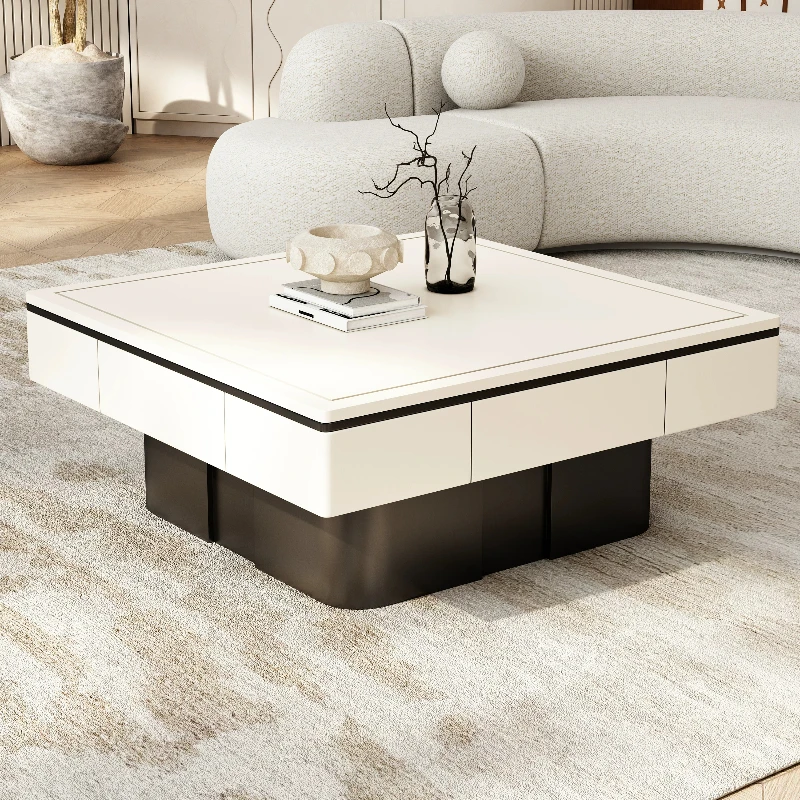 cx mahjong table machine rock slab coffee table lifting integrated dual-purpose household small apartment living room
