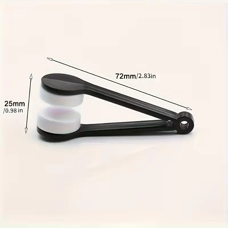 5pcs Eyeglass Cleaning Brush Set,Reusable Fashionable Creative Design,Includes Microfiber Cloth&Dual-Sided Brushes,Perfect Gift