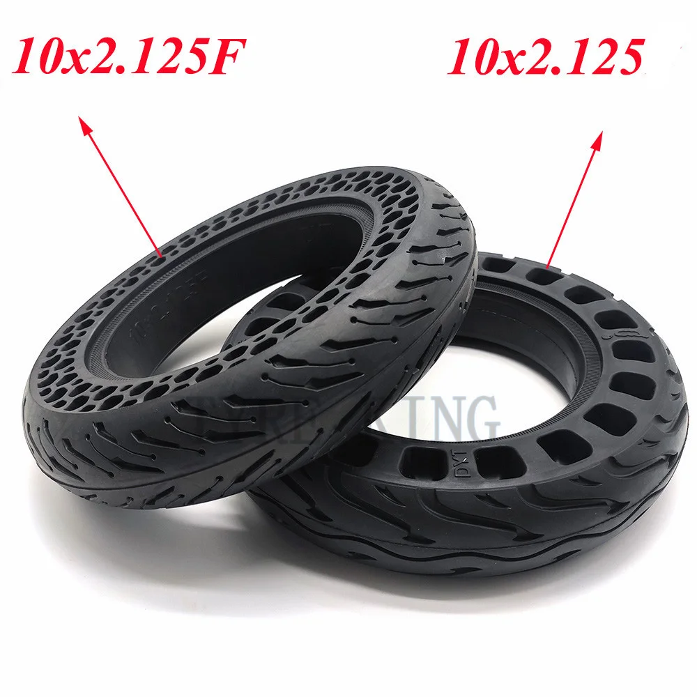 

High Quality 10x2.125F Honeycomb Solid Tyre 10*2.125 Wheel Tire for Smart Electric Balancing Scooter Accessory