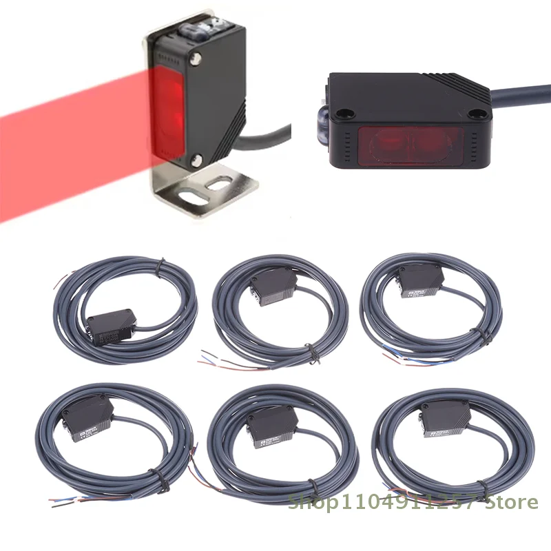 

E3Z-D61/D81/D62 Feedback Reflective Switch Optical Diffuse Sensor Switch Opposite Sensor Detection Distance 2M