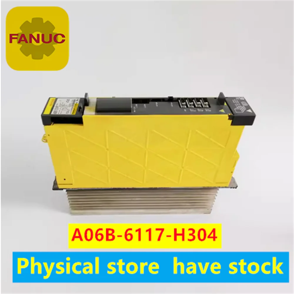 

FANUC drive A06B-6117-H304 A06B-6114-H304 Original FANUC Servo drive A06B-6117-H304 A06B-6114-H304 physical store spot supply