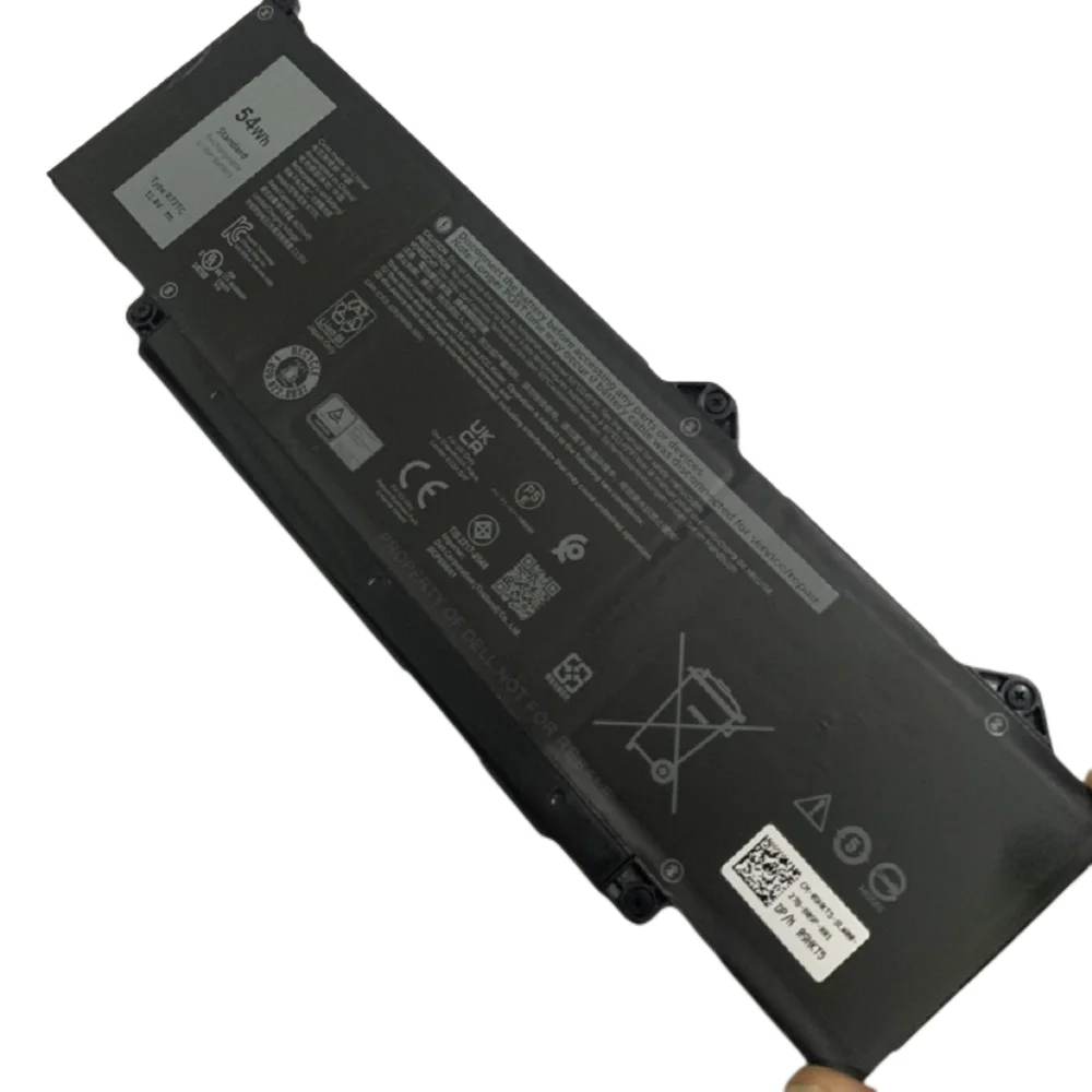 Imagem -04 - Genuine R73tc Bateria do Portátil 11.4v 54wh 4623mah Apto para Dell Grwkg Dr02p Gtg7n Novo