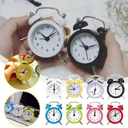 Twin Bell Loud Alarm Clock Metal Frame Loud Alarm Battery Operate Desk Table Alarm Clock For Bedroom And Home Decoration