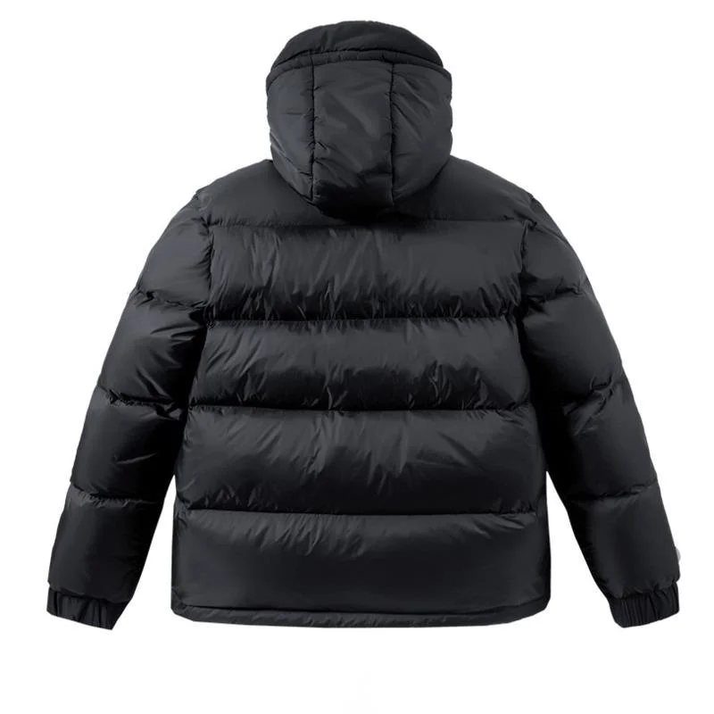 HKSH Thick Down Jacket Men's Winter New Short Hooded Cotton Techwear Functional Trendy Warm Cold Proof Bread Padded Coats HK3296