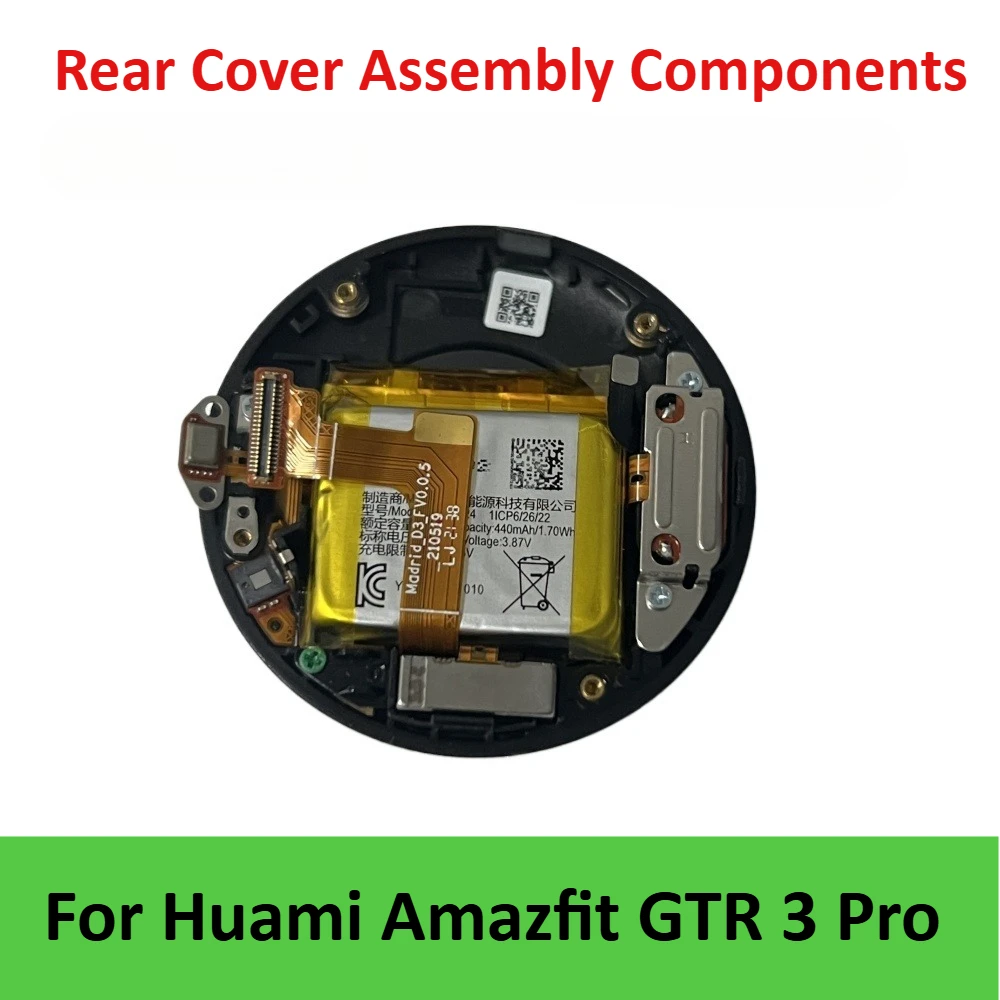 

For Huami Amazfit GTR 3 Pro Rear Cover Assembly Components Heart Rate Cable Assembly Replace Parts Repair Parts