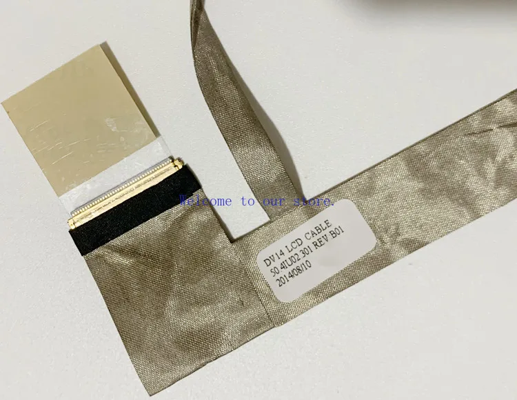 Para Dell M4040 N4050 V1450 3420 2420 0k46nr Cable de pantalla 50.4iu02.301