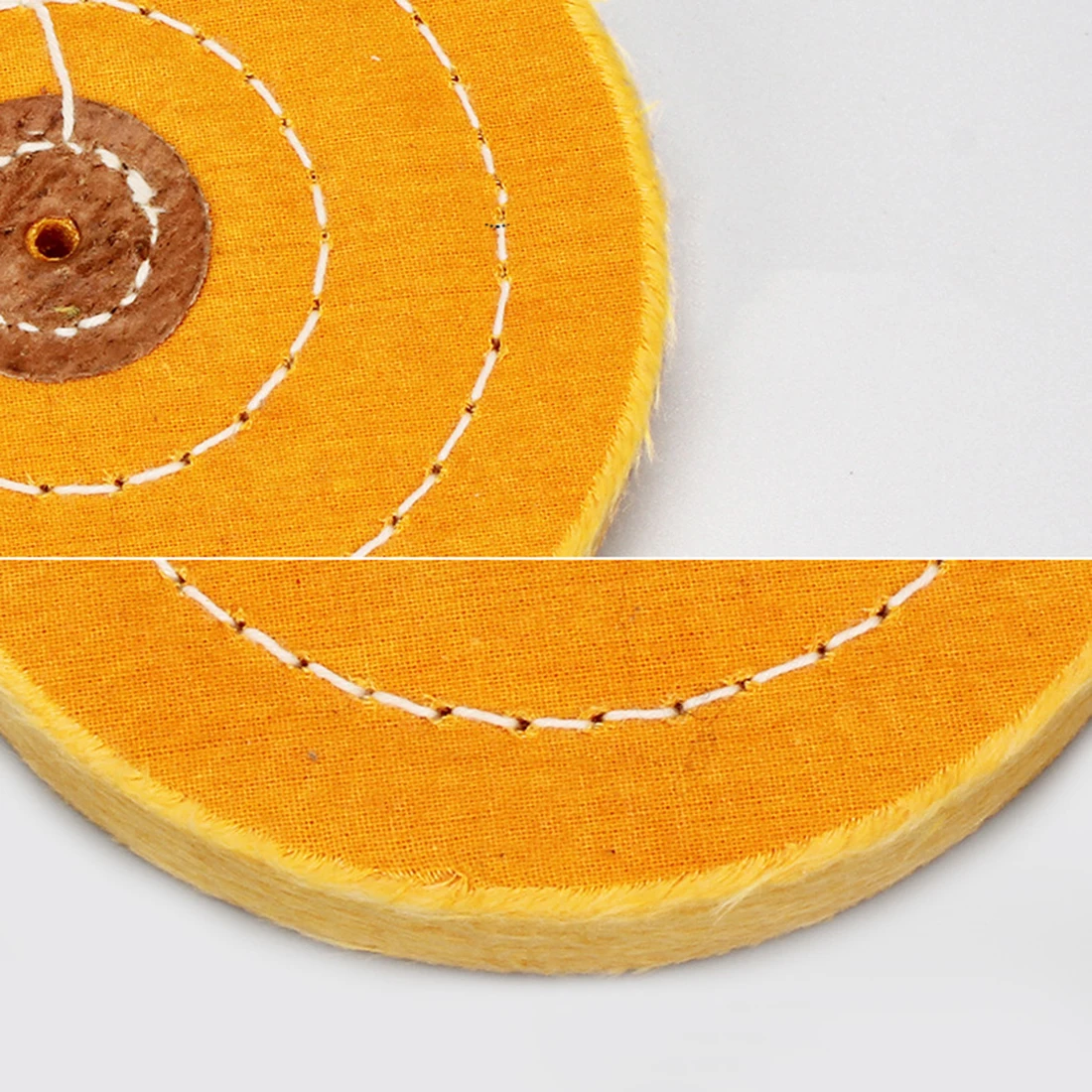 Ceramic Polishing Wheel Cotton Cloth Grinding Hardware Jewelry Pad Plastic Buffer Yellow Buffing Supply Waxing
