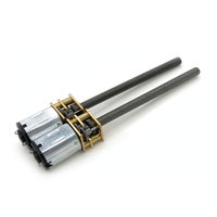 1PCS GA12-N20-M4*55 DC 3V 6V 12V Micro Metal Gear Motor with Extended Threaded Shaft Reduction DC Motors 200RPM 300RPM 600RPM
