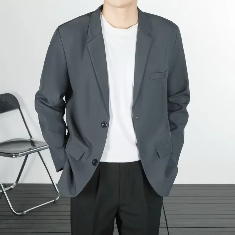 بدلة رجل أنيقة قمة ربيع الخريف جديد في الدعاوى والسترات للرجل ملابس رجالية فاخرة Blis Eer De Hombre معطف رجالي بليزر