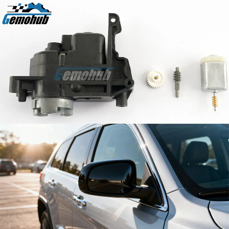 

Gemohub Auto Folding Rearview Mirror Motor gear 30T plastic module For 2003-2012 Mazda RX-8 Door side mirror inner accessories