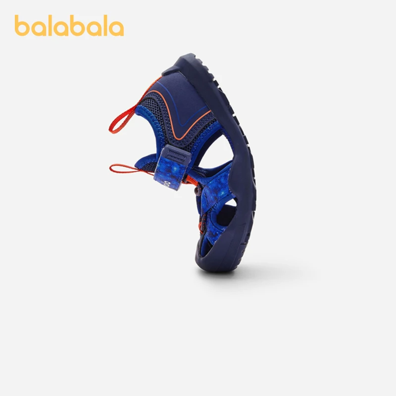 Balabala-Sandales de sport pour enfants, chaussures de plage pour garçons, chaussures d'été à fermeture velcro, nouvelle collection 2024